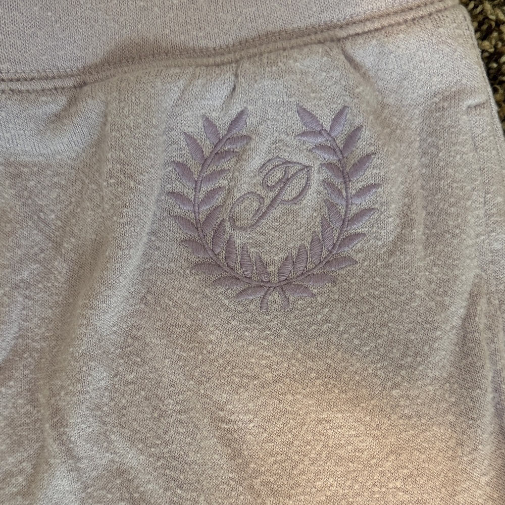 PINK Victoria's Secret Lavender Joggers - Picture 2 of 4